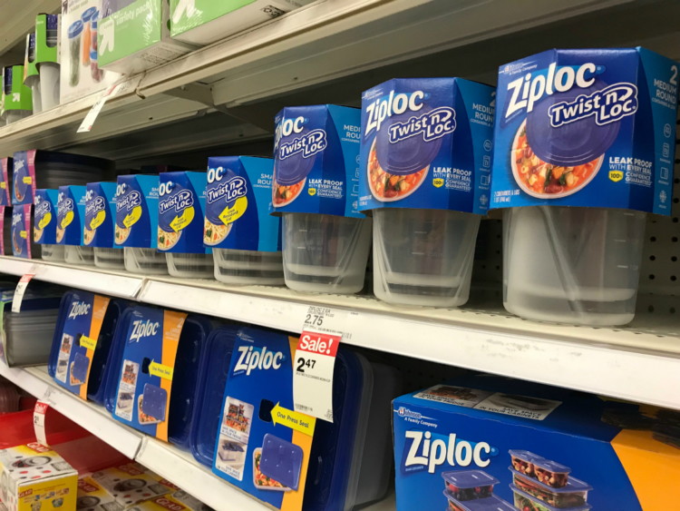Ziploc Bins, as Lower as $1.31 at Emphasis! - The Krazy picture relating to Ziploc Printable Coupons known as Ziploc Bins, as Reduced as $1.31 at Concentration! - The Krazy