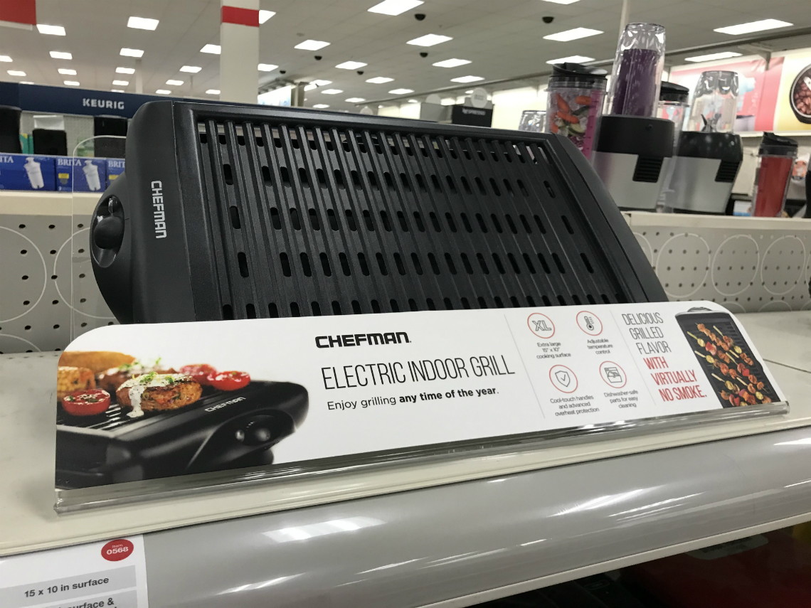 Chefman Smokeless Indoor Grill, Only $24.22 at Target! - The Krazy