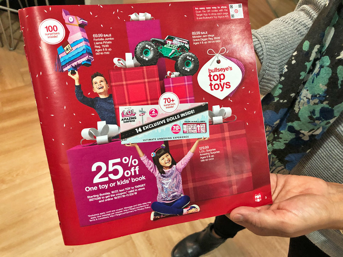 target toy sales 2019