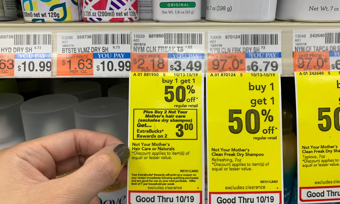 Back Again Not Your Mothers Dry Shampoo Only 112 At Cvs - 