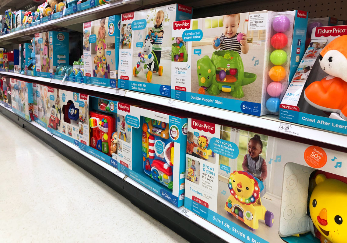 target baby toys in store