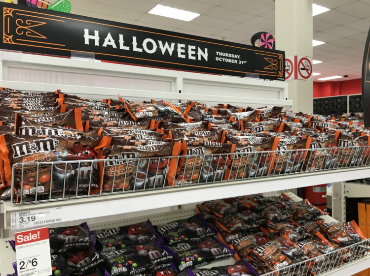 M\u0026M\u0027s Halloween Candy Bags, Only $1.43 at Target! , The