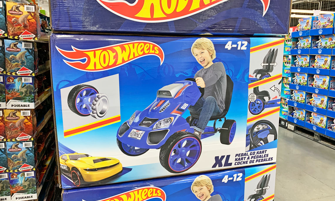 hot wheels go kart