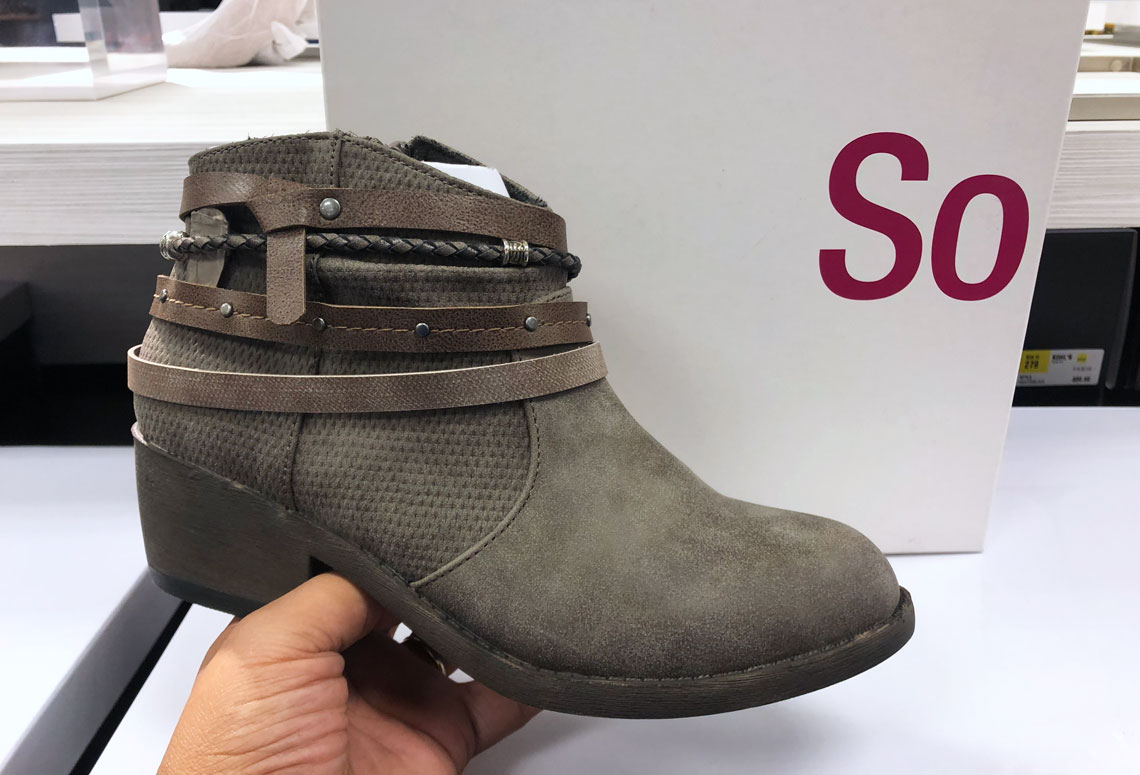 Women's So Ankle Boots, as Low as $20 