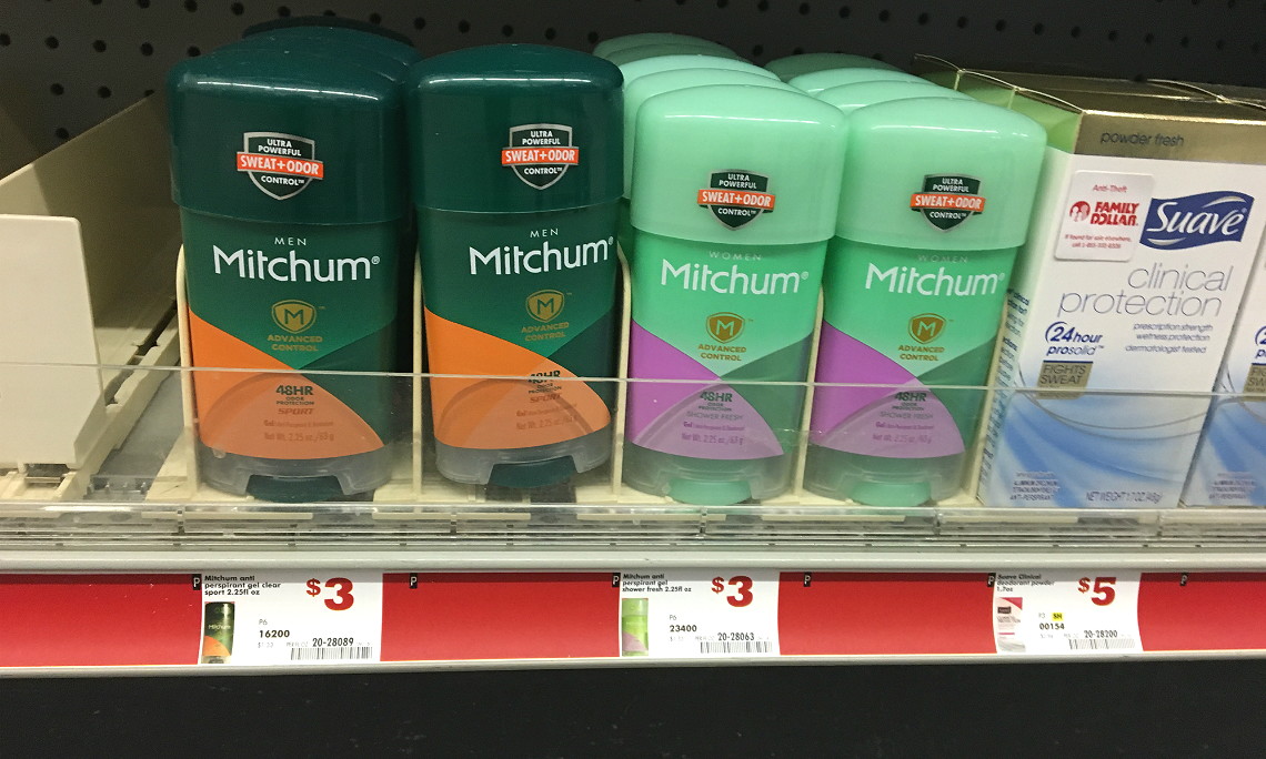 Mitchum Deodorant Only 1 00 At Family Dollar The Krazy Coupon