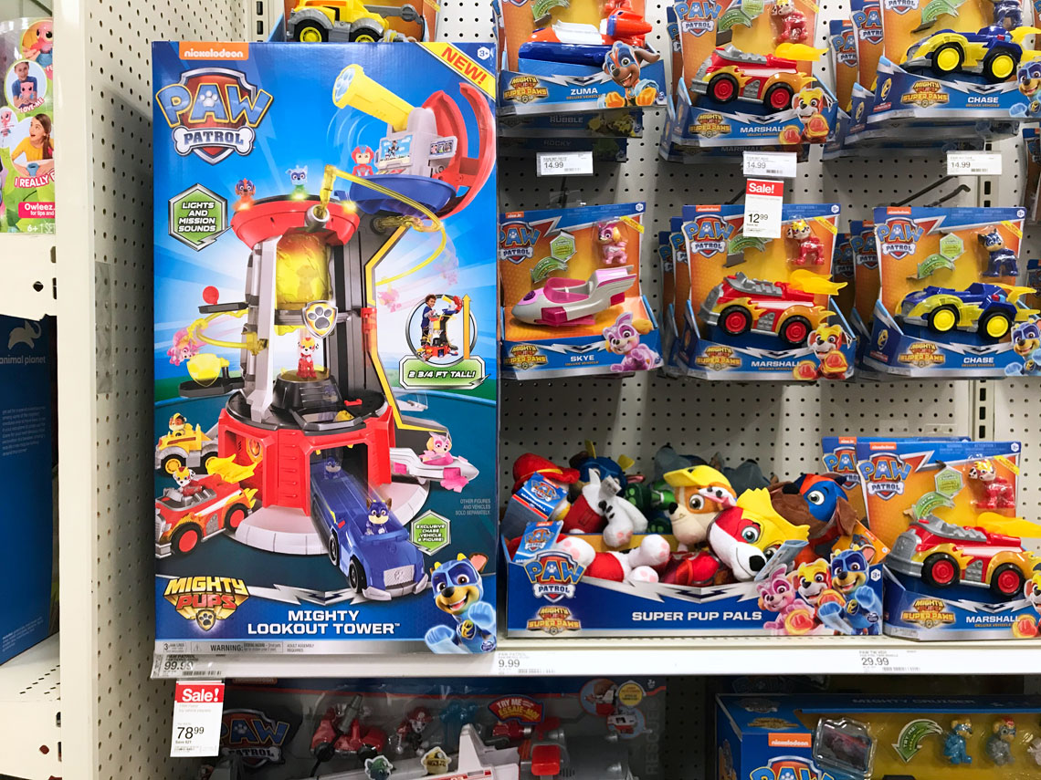 paw patrol tower target