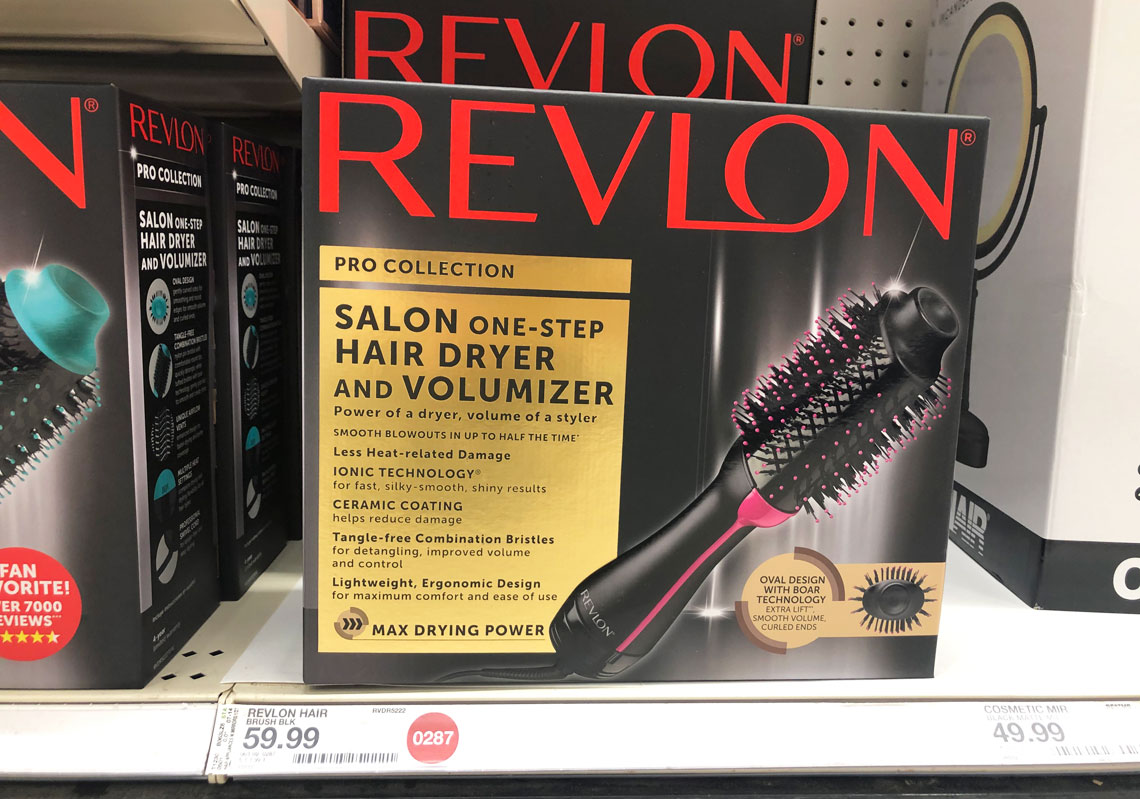 Revlon Salon OneStep Hair Dryer and Volumizer, Only 35 at Target