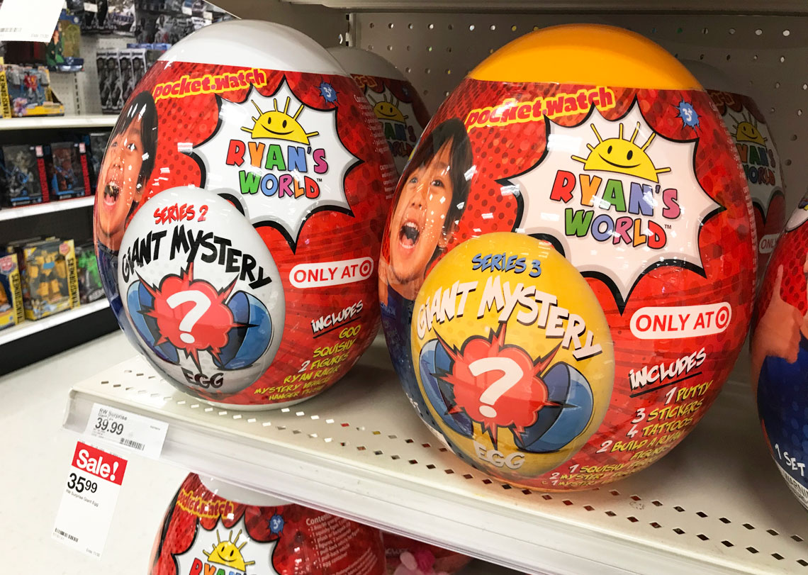 ryan egg surprise target