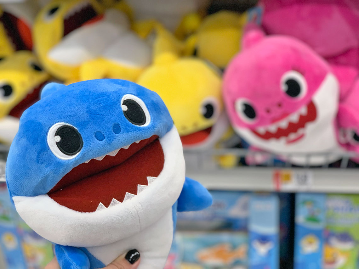 baby shark stuffed animal walmart