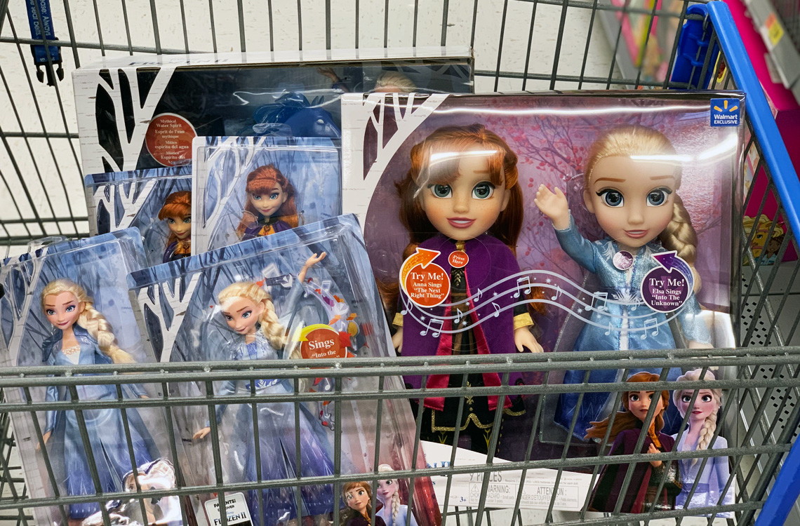 frozen dolls walmart