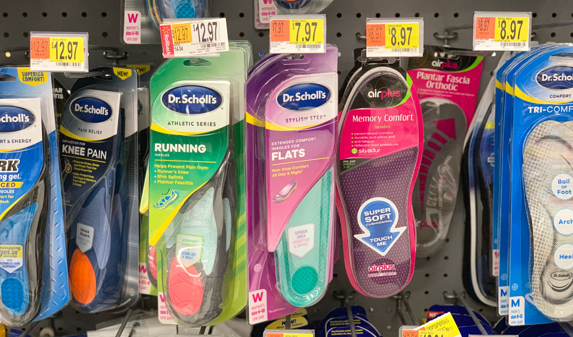 $3 Off Dr. Scholl's Insoles - Only $4 