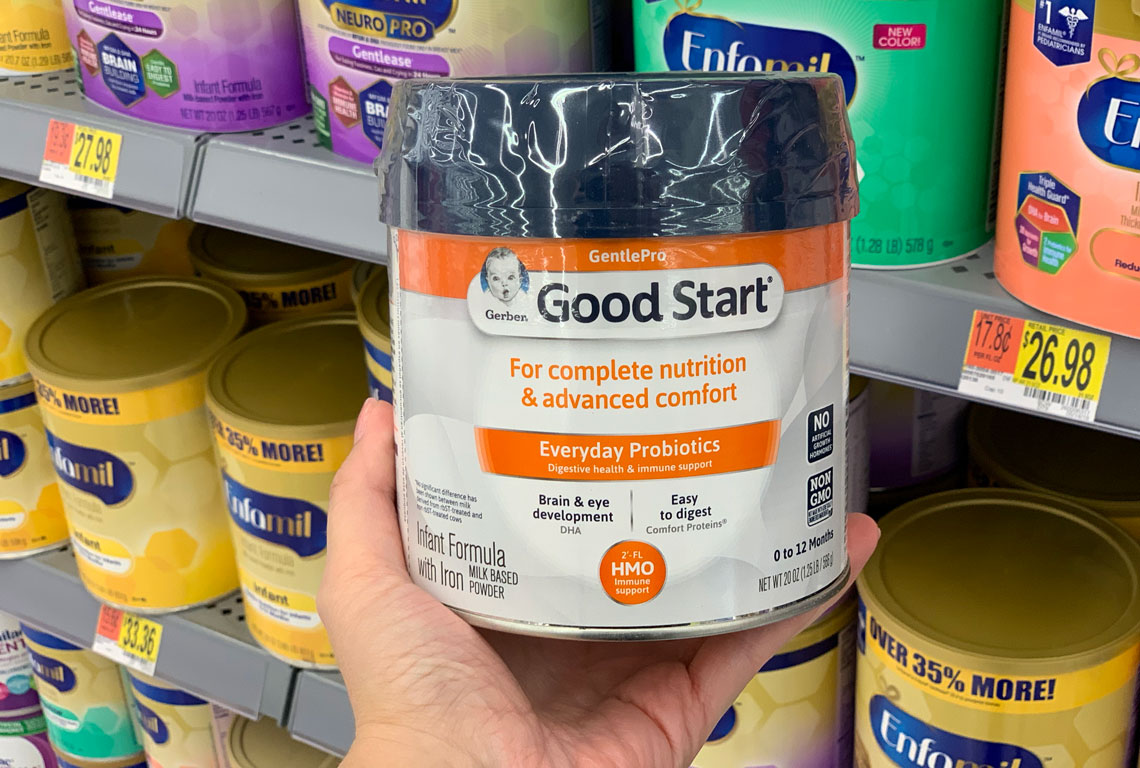gerber soothe formula walmart