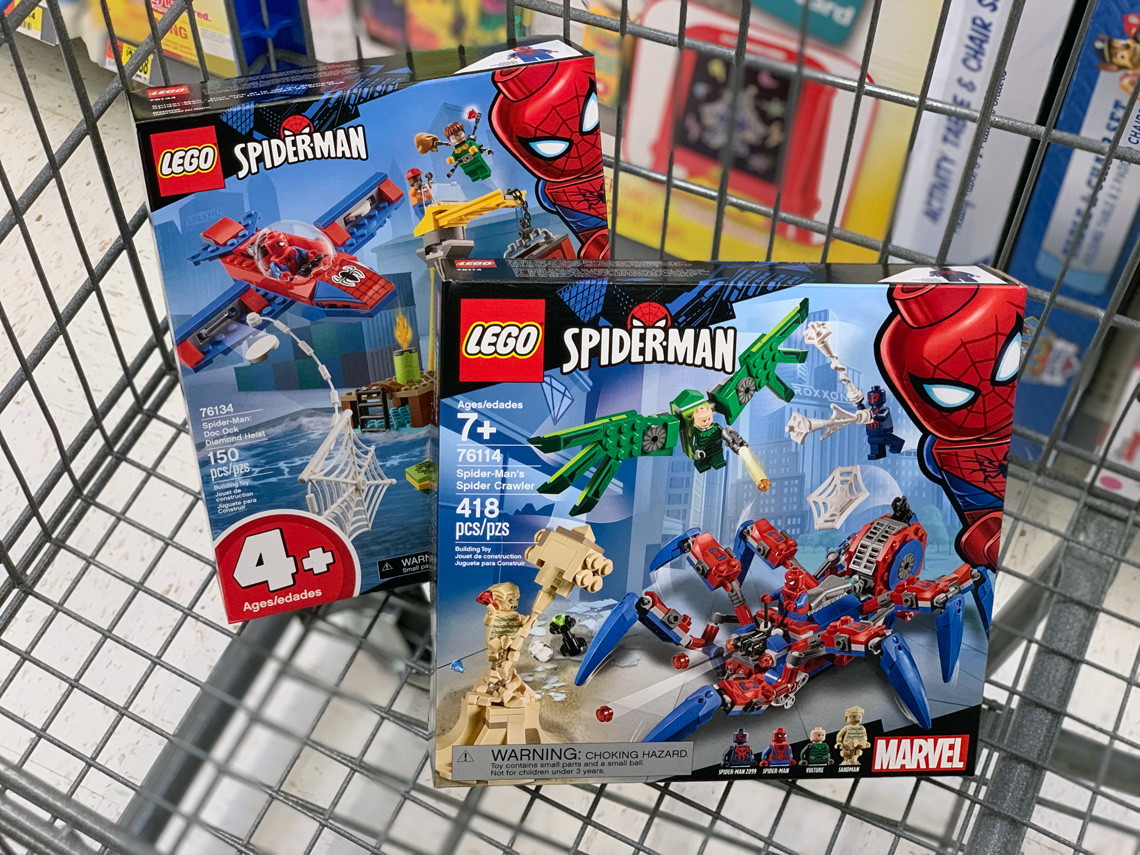 spiderman lego walmart