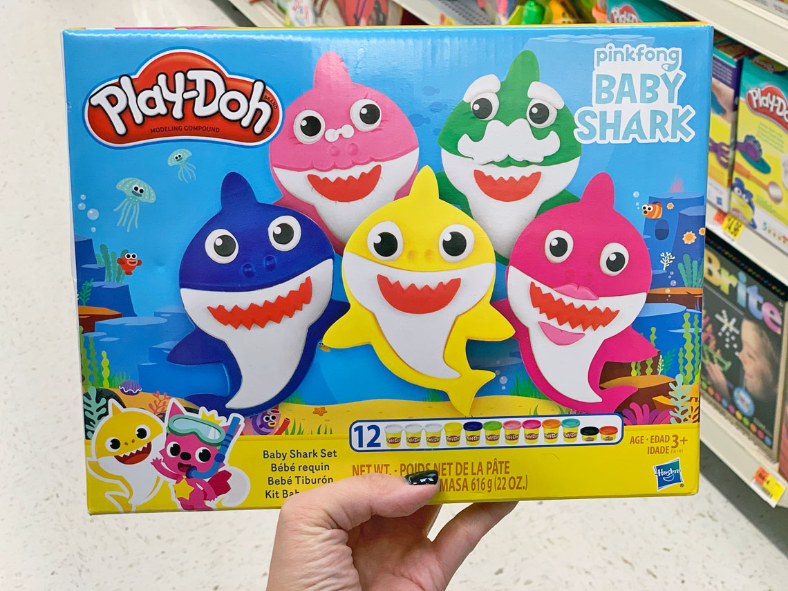 play doh baby shark