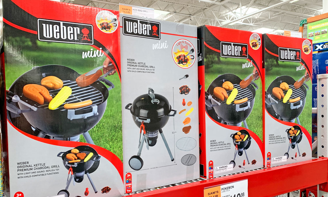 toy weber bbq target