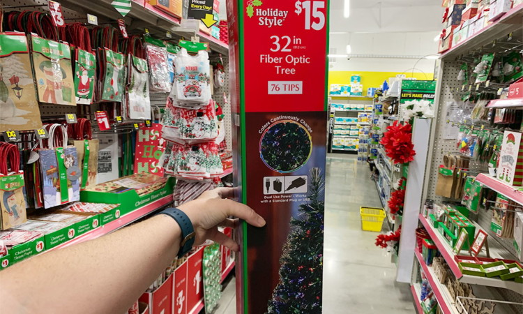 Christmas Trees Only 10 At Dollar General The Krazy Coupon Lady