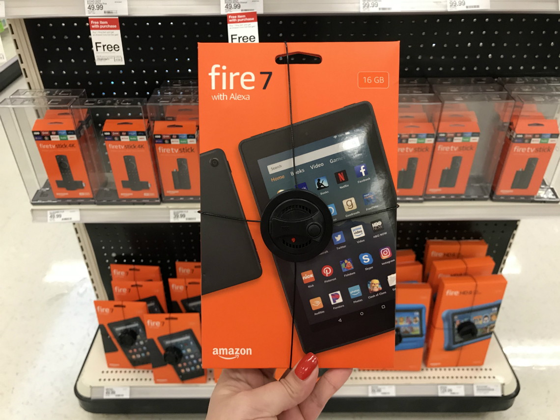 Amazon Fire 7 Tablet, $28.49 at Target! - The Krazy Coupon ...