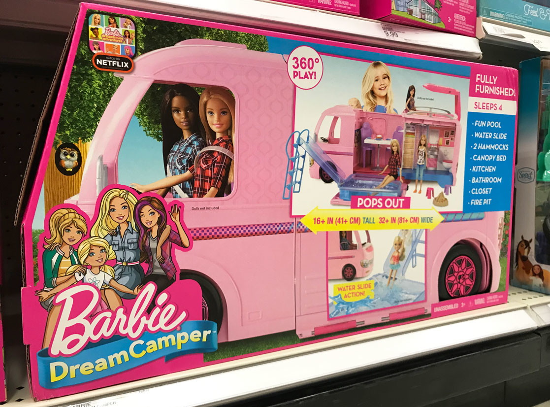 target barbie dream camper