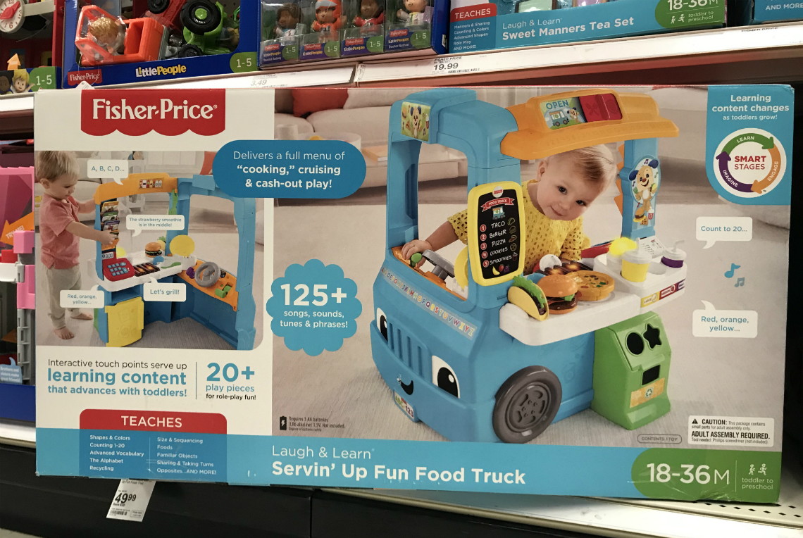 fisher price food truck sale
