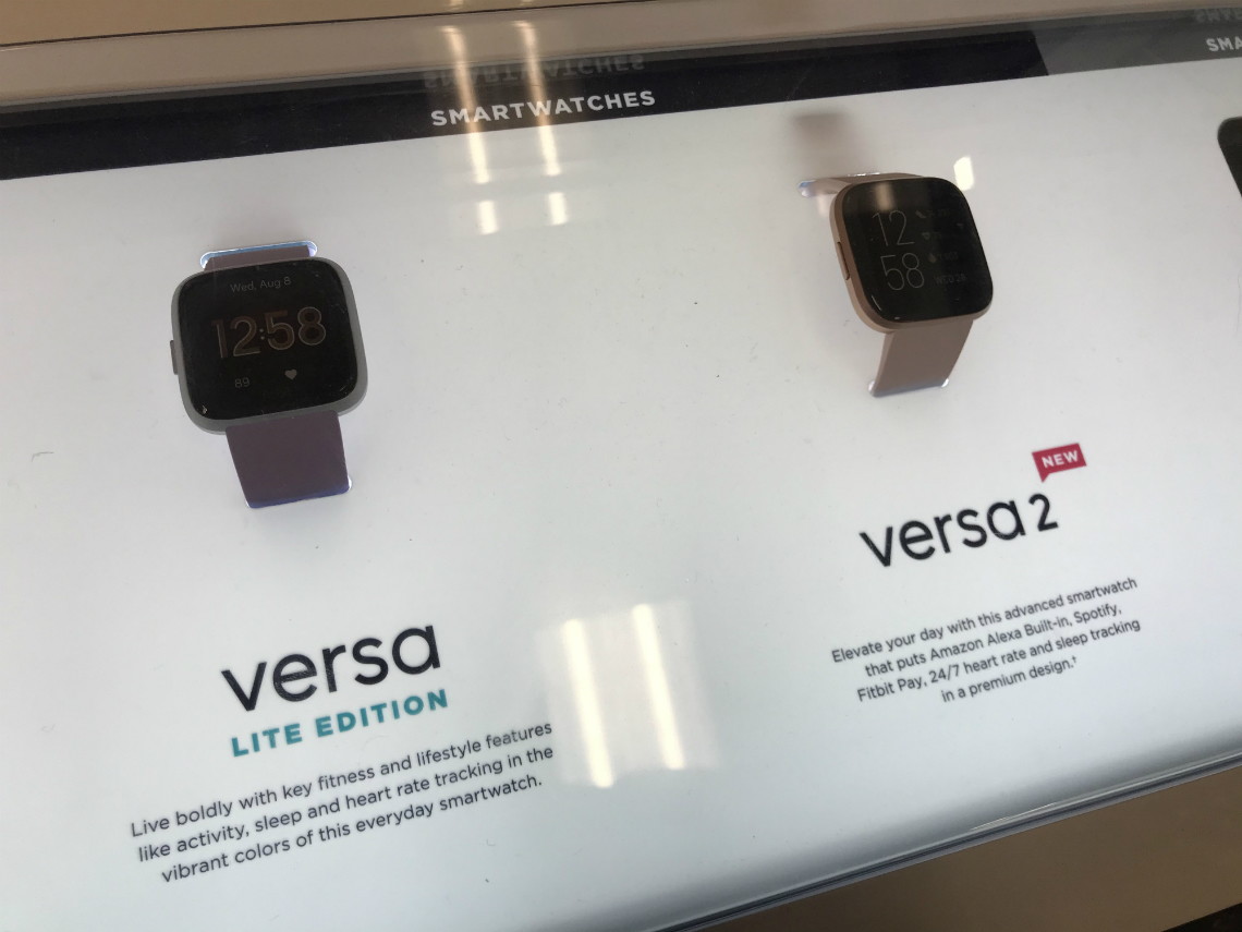 fitbit versa lite target