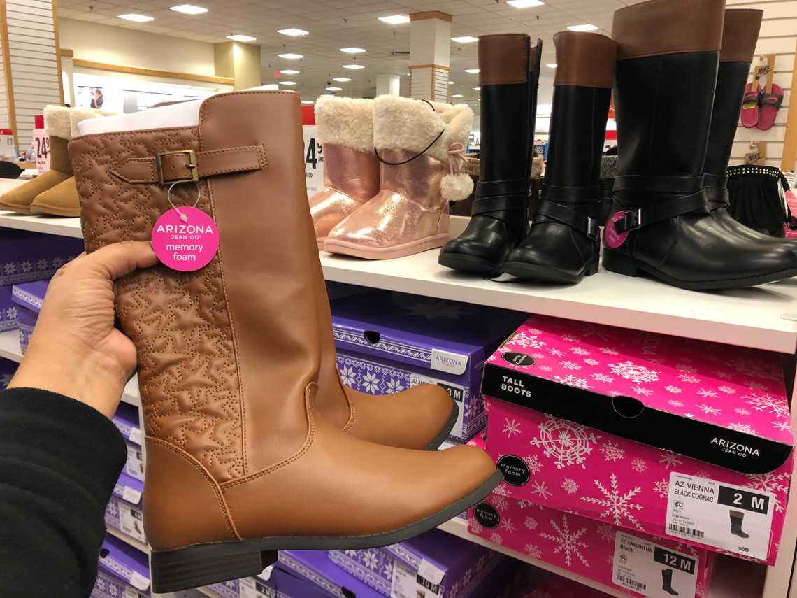 jcpenney buy one get two free boots