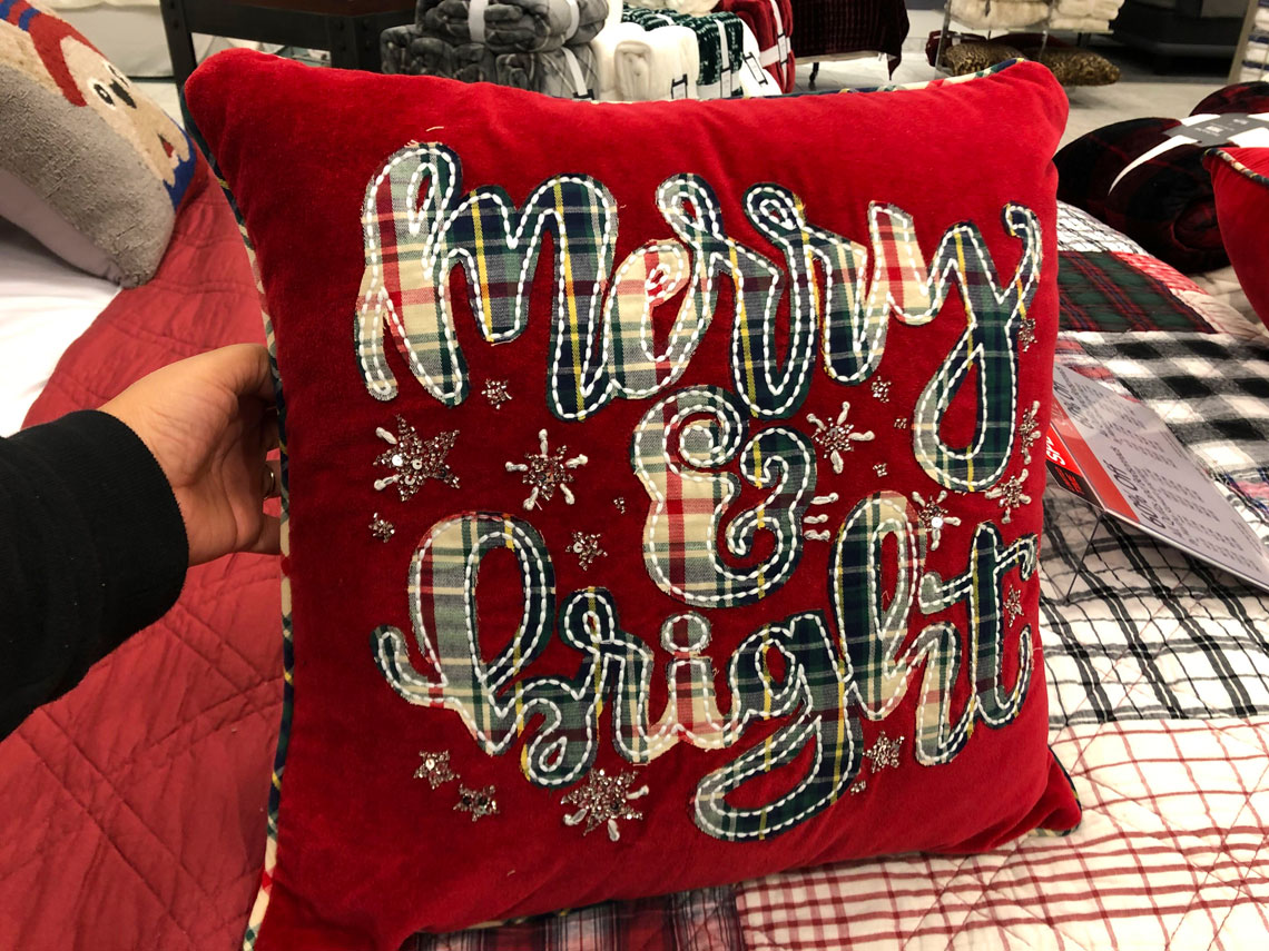 60 Off Decorative Christmas Pillows At Macy S The Krazy Coupon