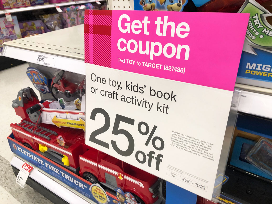 target toy promo