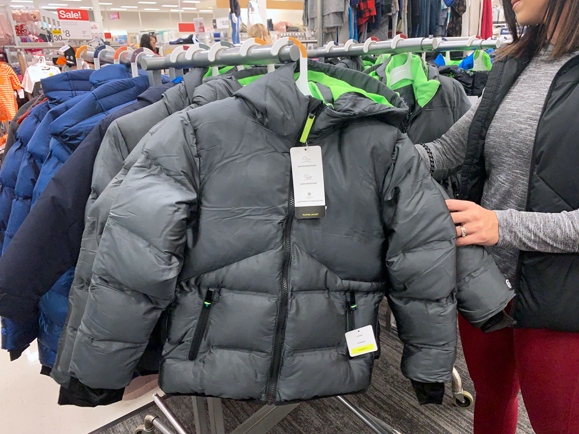 target girls winter coat