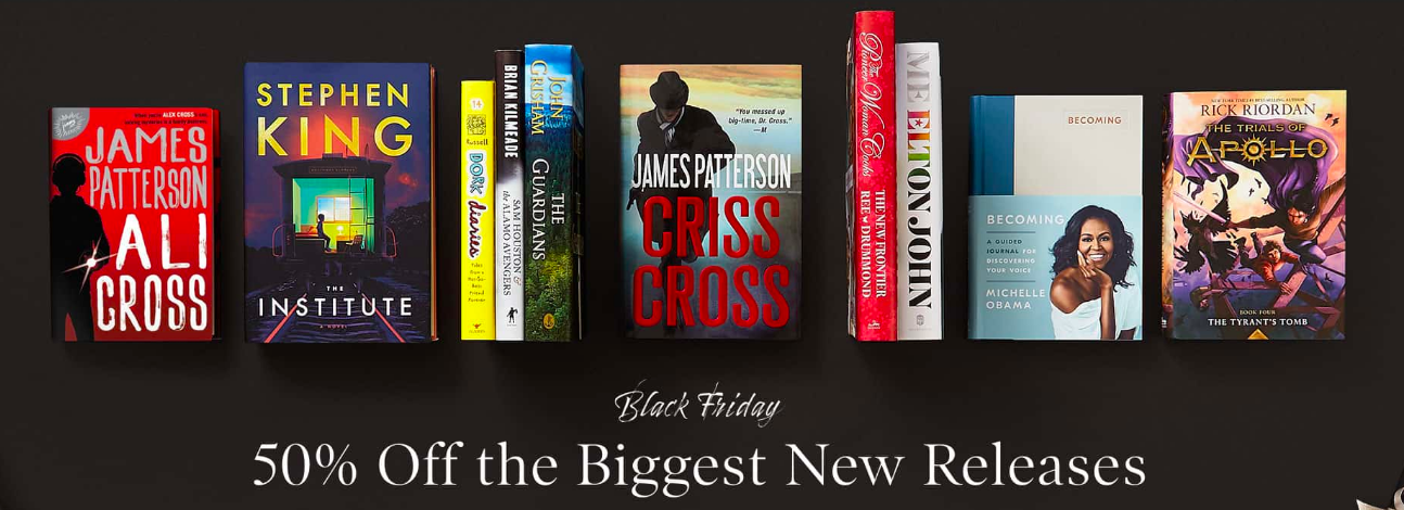 50 Off The Biggest New Releases At Barnes Noble The Krazy