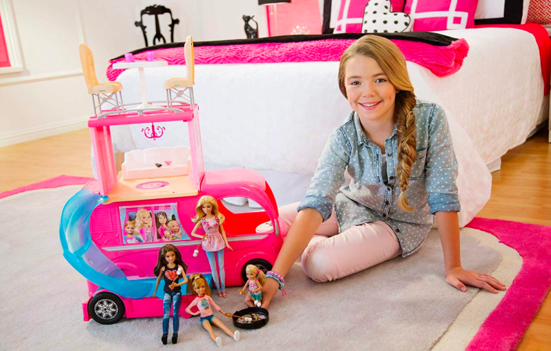 barbie pop up camper price