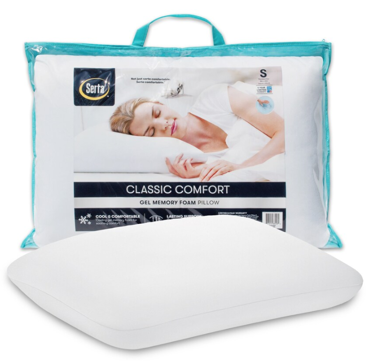 Serta Memory Foam Pillow 25 49 Shipped At Kohl S The Krazy