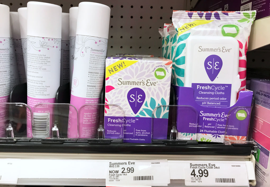 Summers Eve Coupon Save On Feminine Hygiene Products