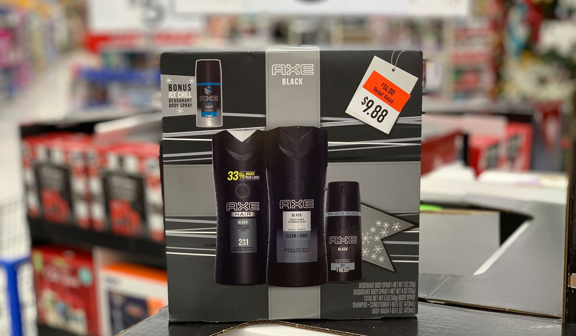 Axe Gift Set, Only 6.88 at Walmart 14.00 Value! The