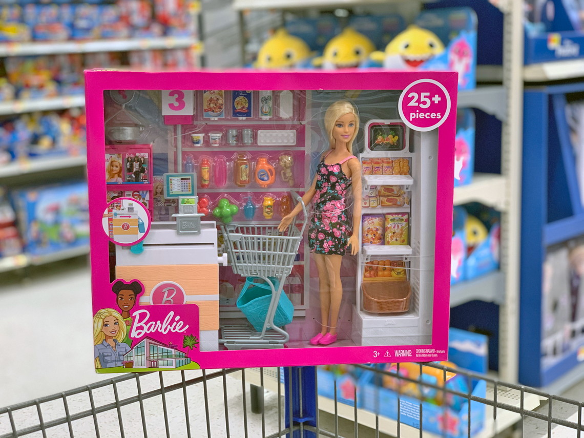 barbie grocery store
