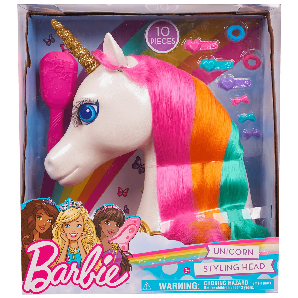 walmart barbie unicorn