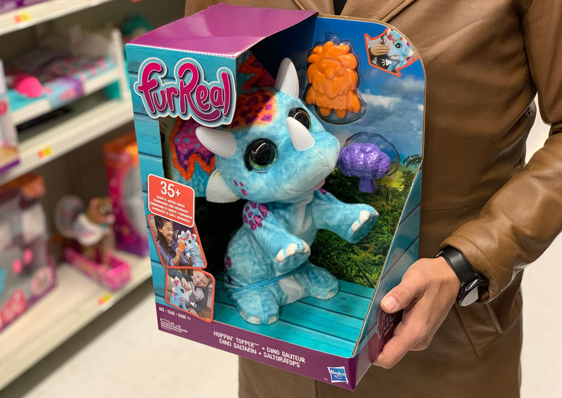 furreal hoppin topper interactive plush pet toy