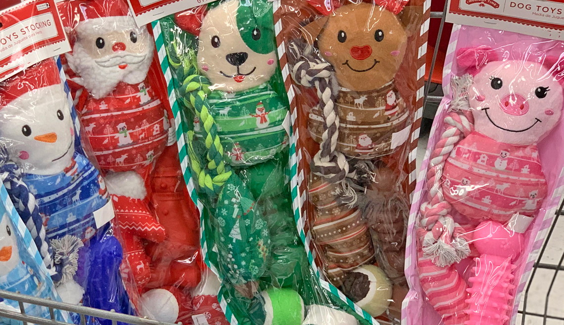 christmas dog toys walmart