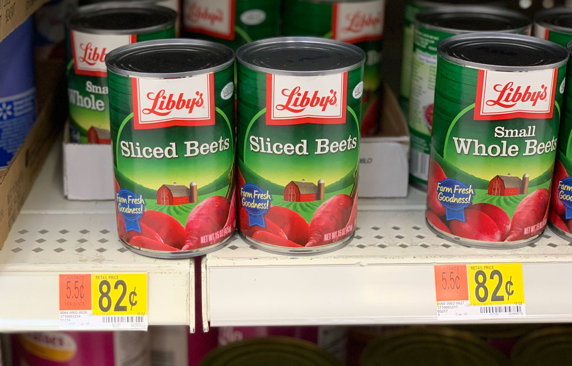 Libby's Canned Beets, as Low as 0.57 at Walmart! The Krazy Coupon Lady