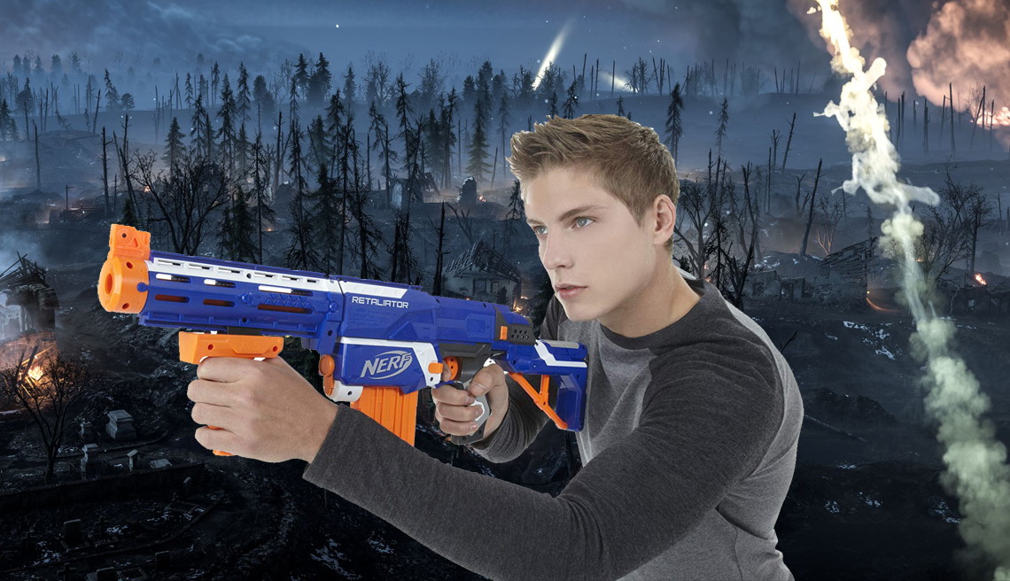 nerf retaliator target