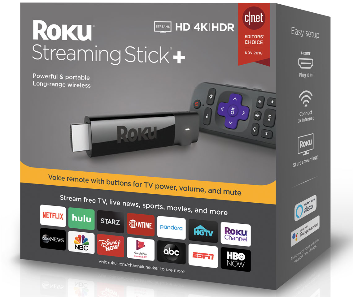 Roku Streaming Stick+ 4K Media Player, $30 at Walmart (Reg. $59)! - The Krazy Coupon Lady