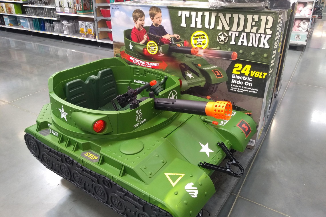 power wheels army tank