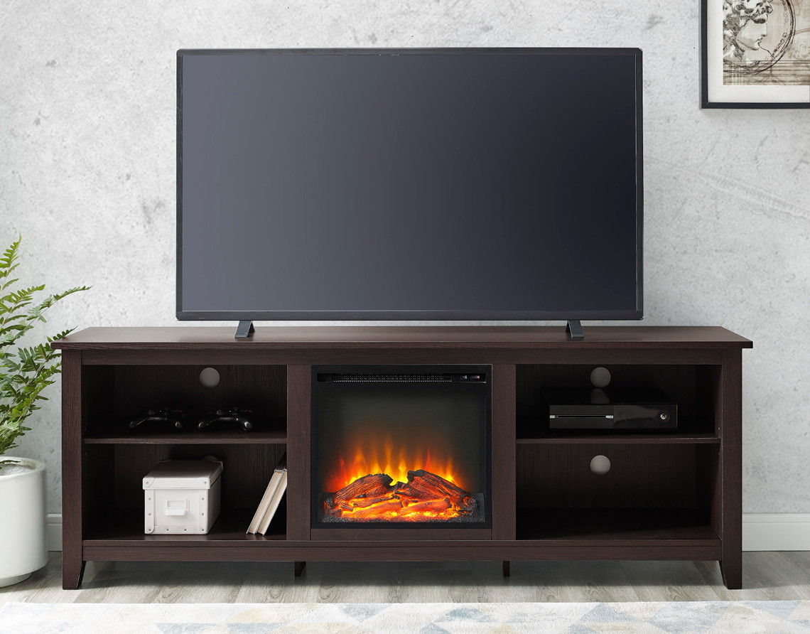 310 Off Fireplace Tv Stand Only 189 At Walmart The Krazy