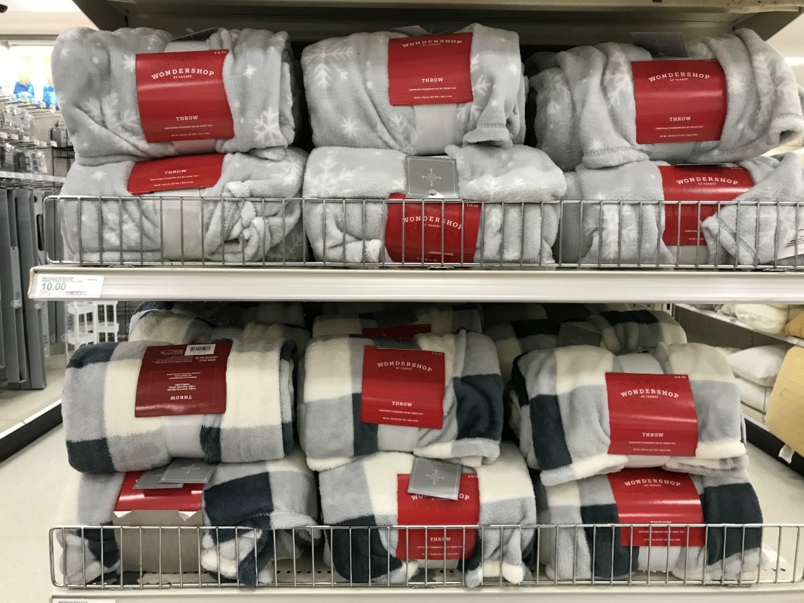 Holiday Throw Blankets Only 4 75 At Target The Krazy Coupon Lady