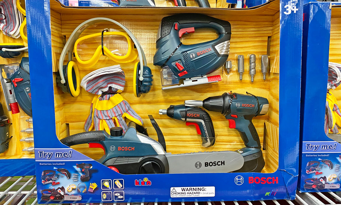 bosch toy tool set sam's club