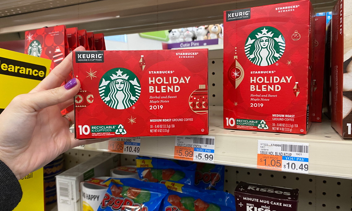 Christmas Clearance At Cvs 50 Off Starbucks Candy Gift Wrap