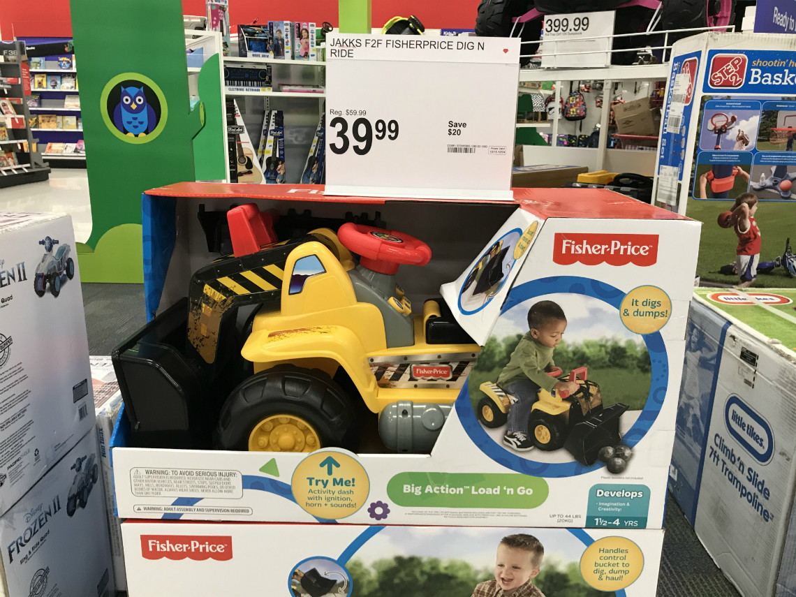 fisher price pick up and go dump truck