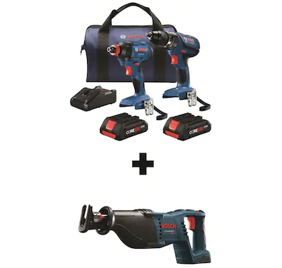 Save Over 50 On Bosch Tool Combo Kits Free Tool At Lowe S