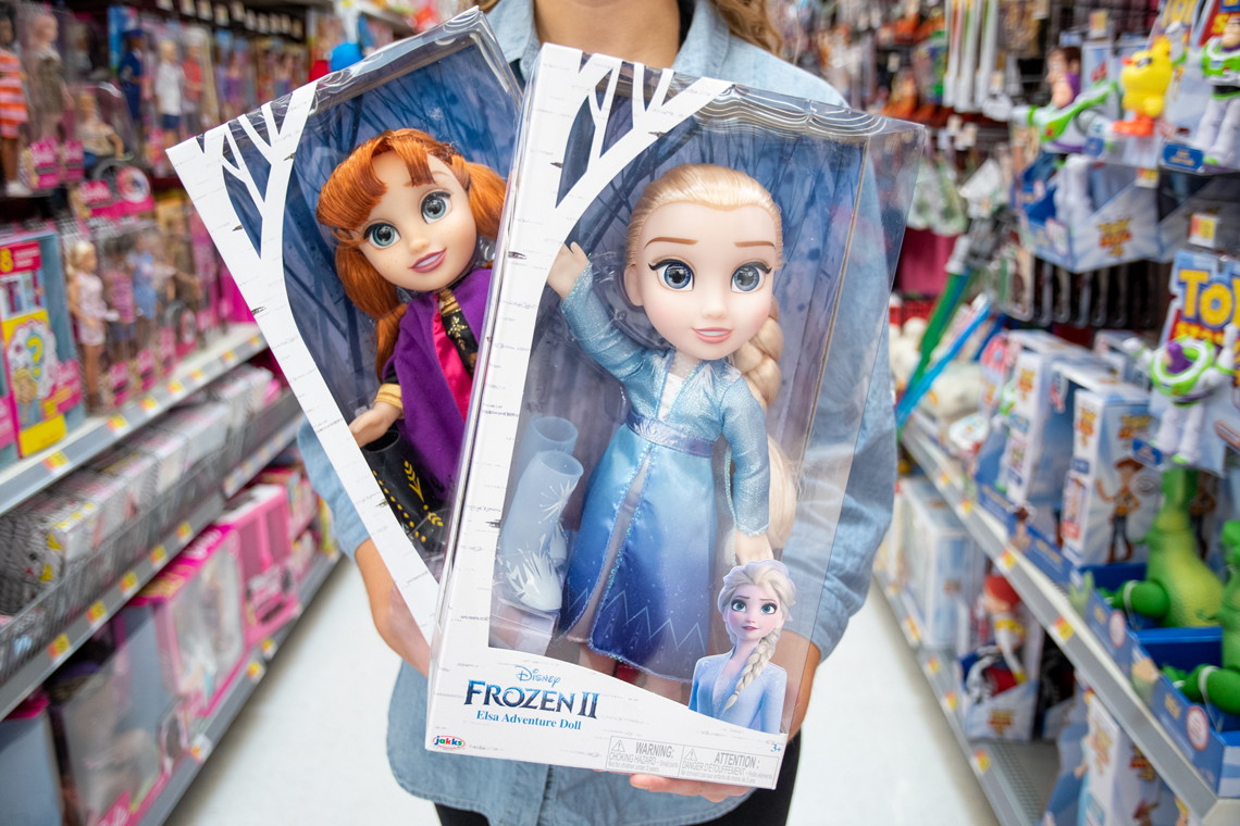 frozen dolls walmart