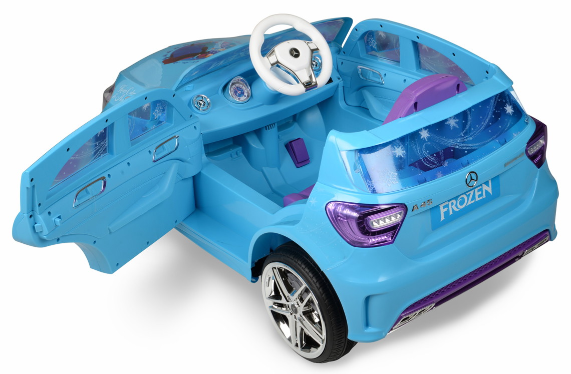 frozen battery operated car