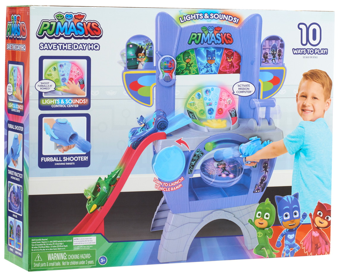 Pj Masks Save The Day Hq Playset Only 30 At Walmart Reg 100